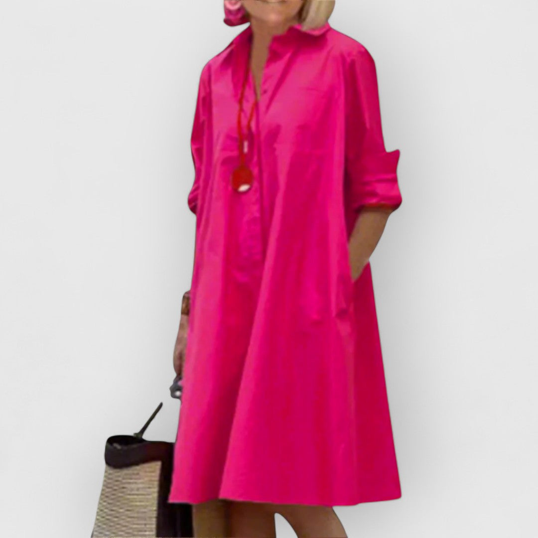 Dinna | robe élégante rose