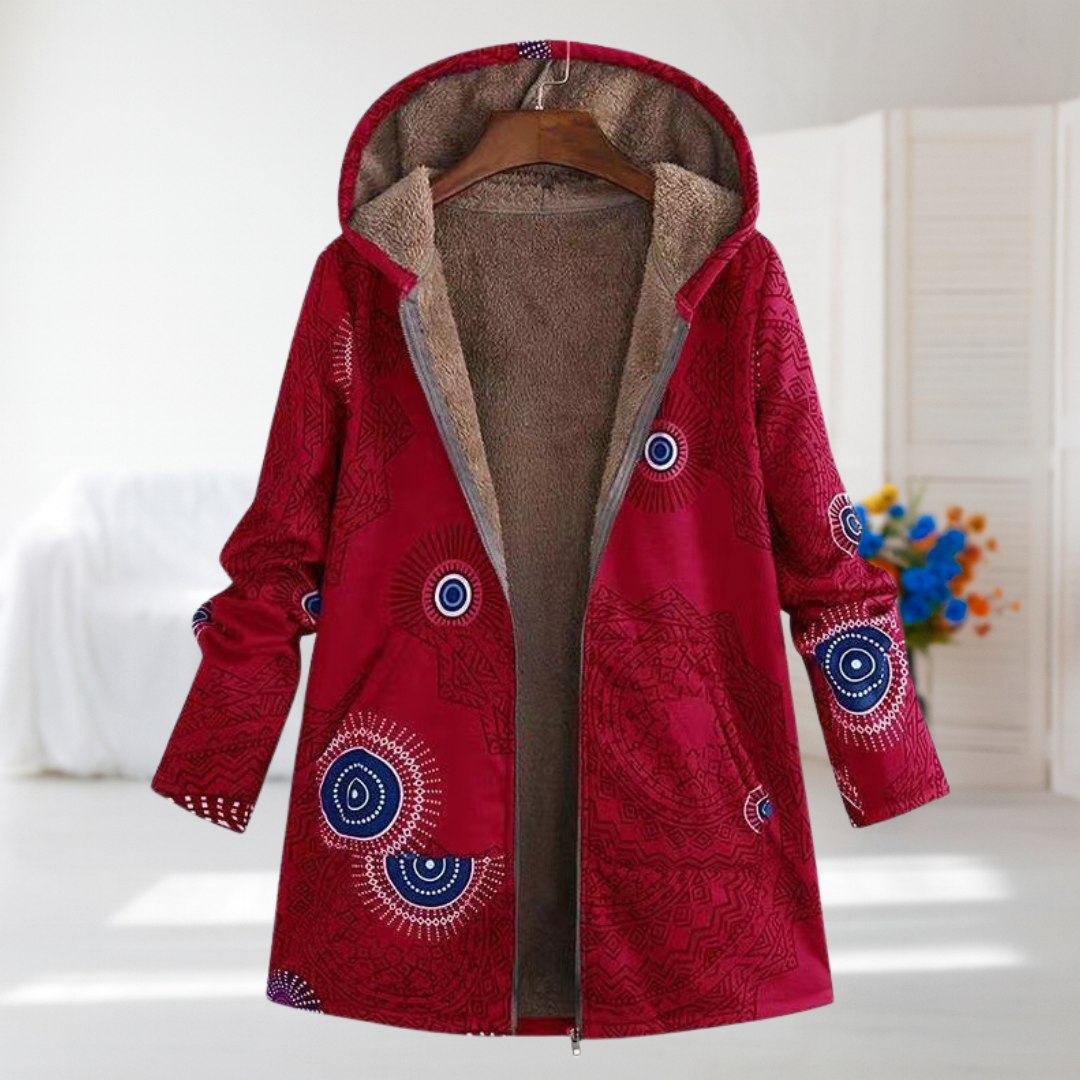 CAMELLIA | Veste élégante et chaude avec doublure douce en polaire