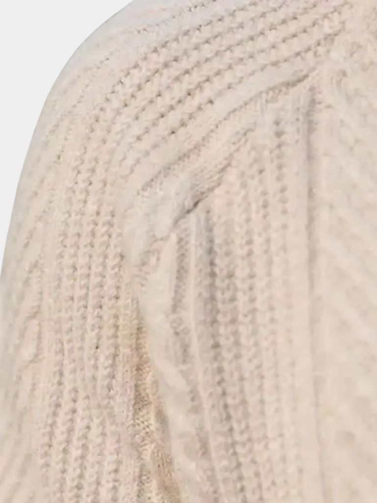 Long Sleeve Polo Sweater - Leviana