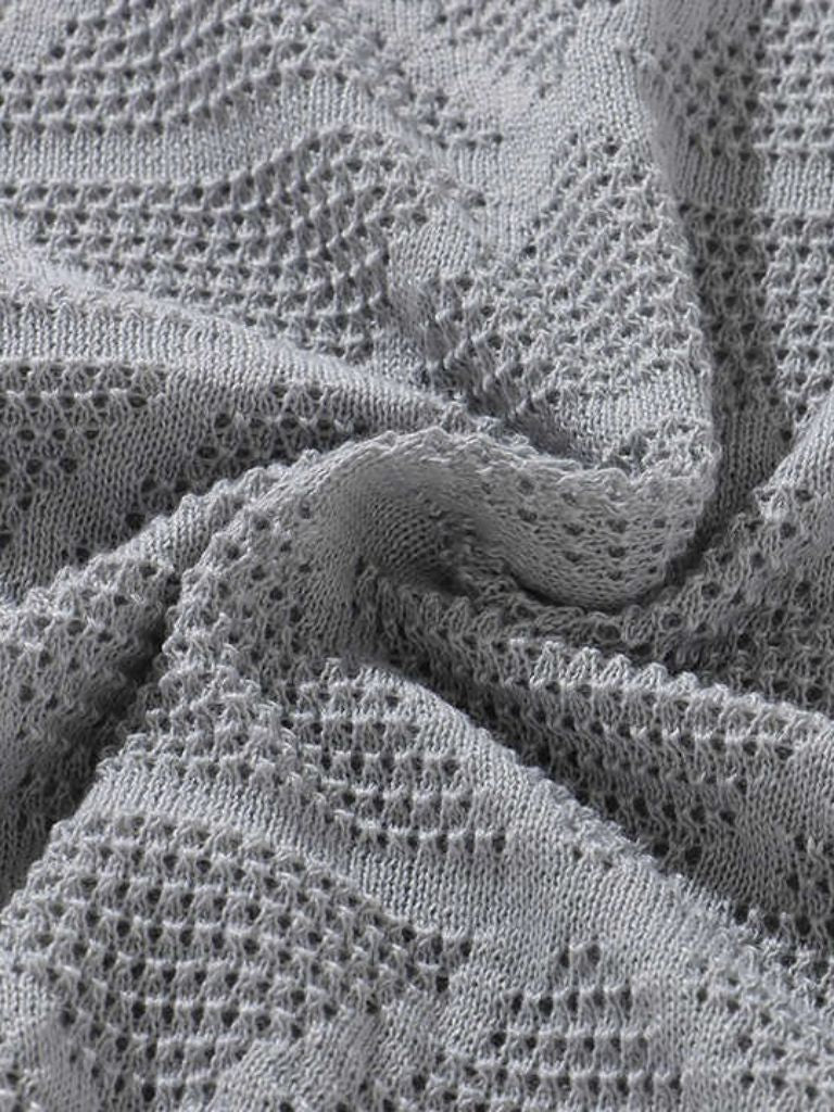 Woven Leather Polo - Leviana