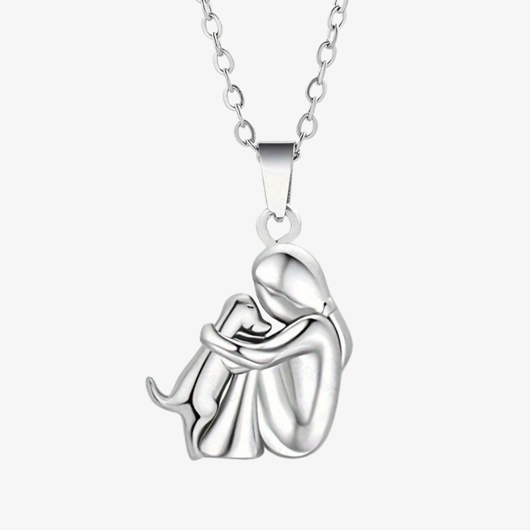 Elin - Necklace with Dog Pendant