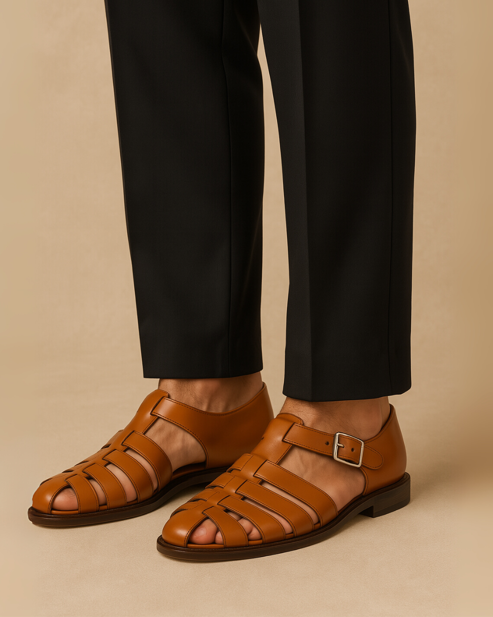Grazio - Strapped Closed Sandals