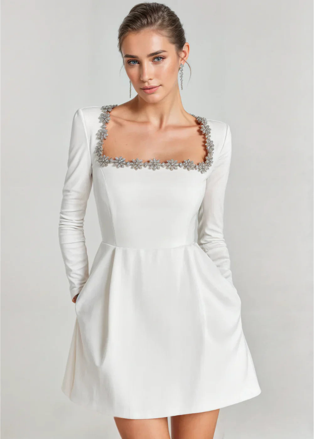 LEVIANA™ | Velvet Mini Dress