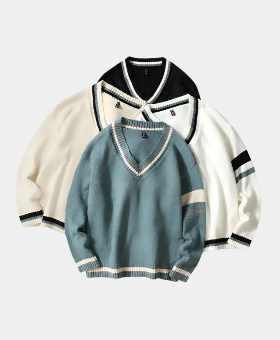 V-Neck Sweater - Leviana
