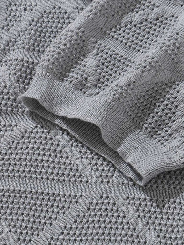 Woven Leather Polo - Leviana
