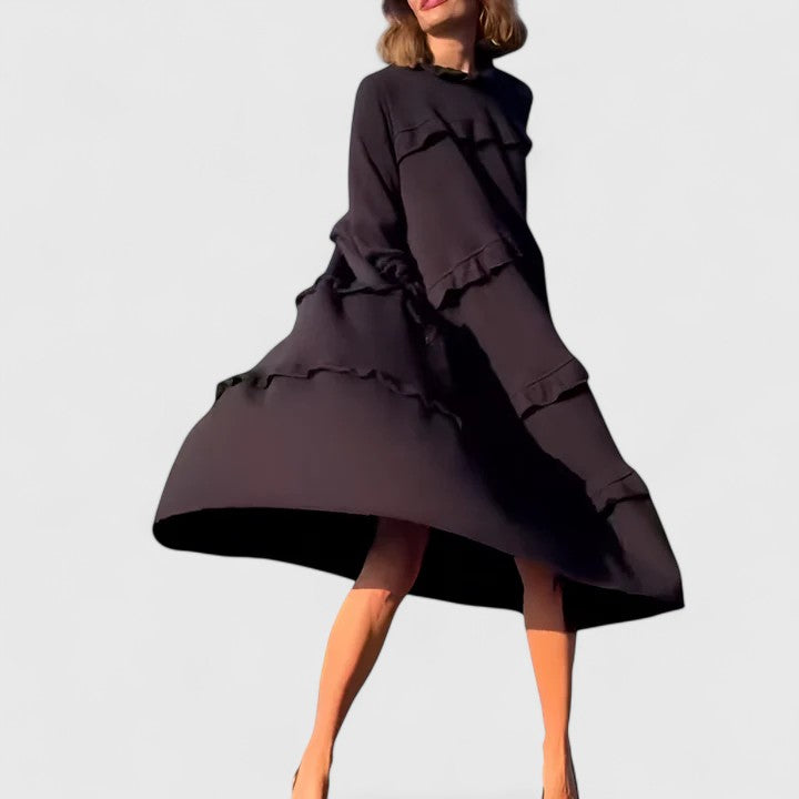 Briannelyse | Elegant Midi Dress