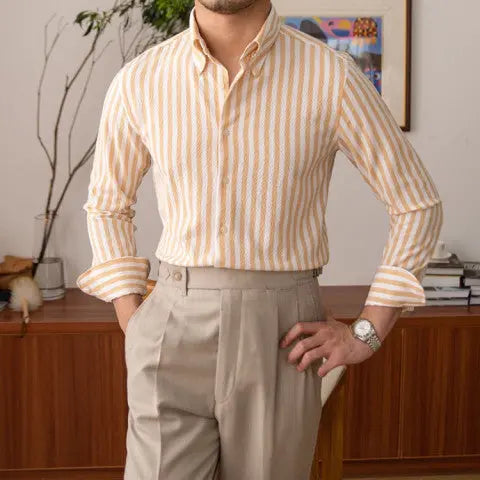 Leviana Striped Seersucker Shirt