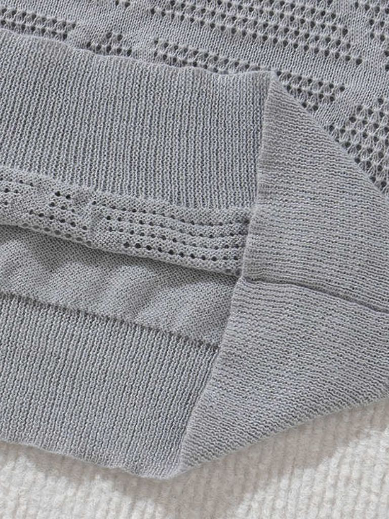Woven Leather Polo - Leviana