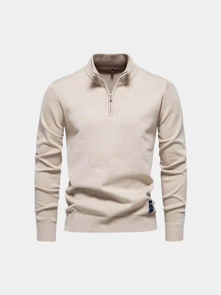 Important Zip Sweater - Leviana