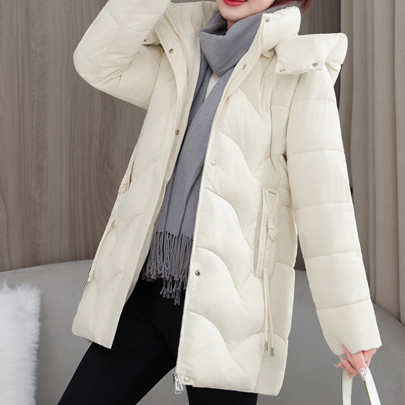 Elisa | High Collar Quilted Winter Jacket