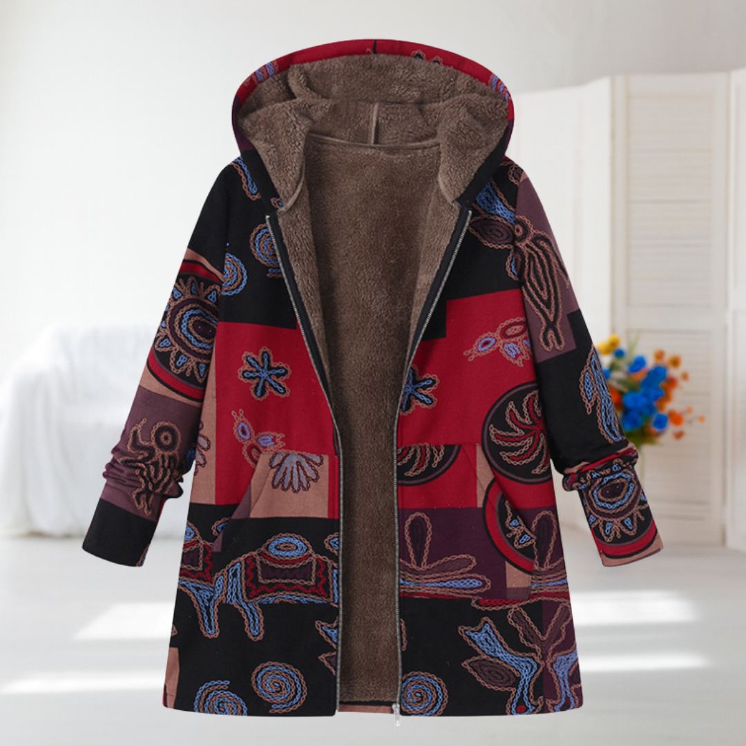 CAMELLIA | Veste élégante et chaude avec doublure douce en polaire