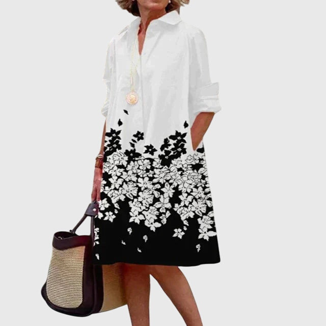 Paige™ - Chic Dress Featuring Convenient Pockets