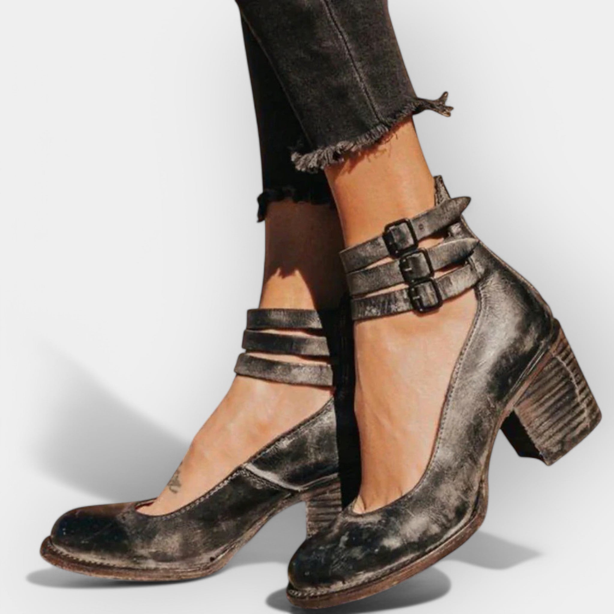 Sandales à Talon Léger