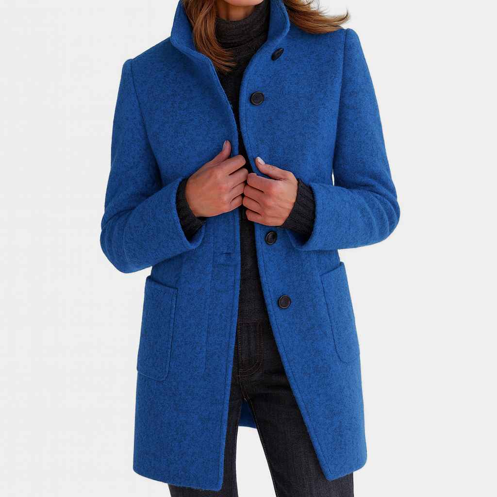 Leviana | Women's High Collar Coat