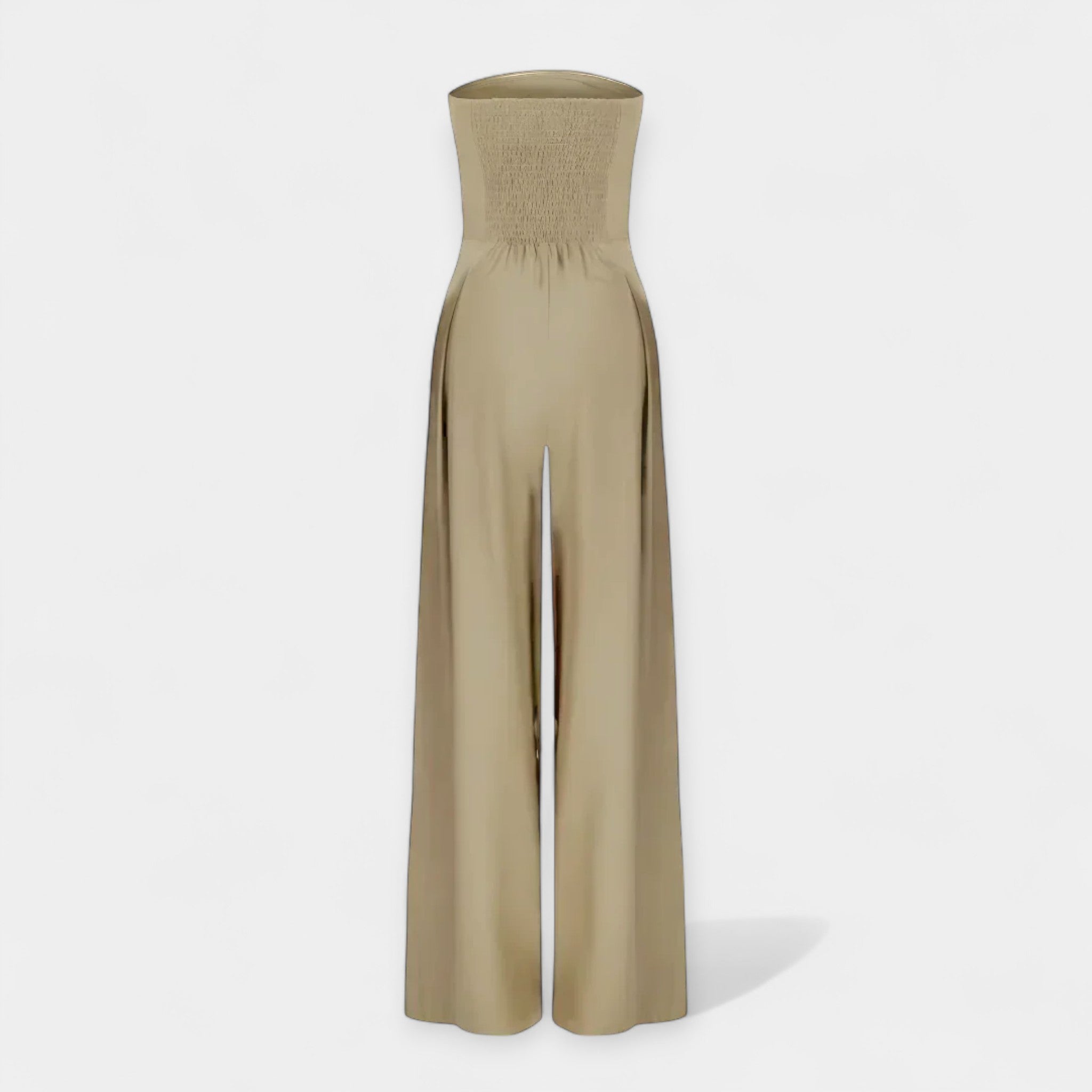Strapless Bustier Jumpsuit