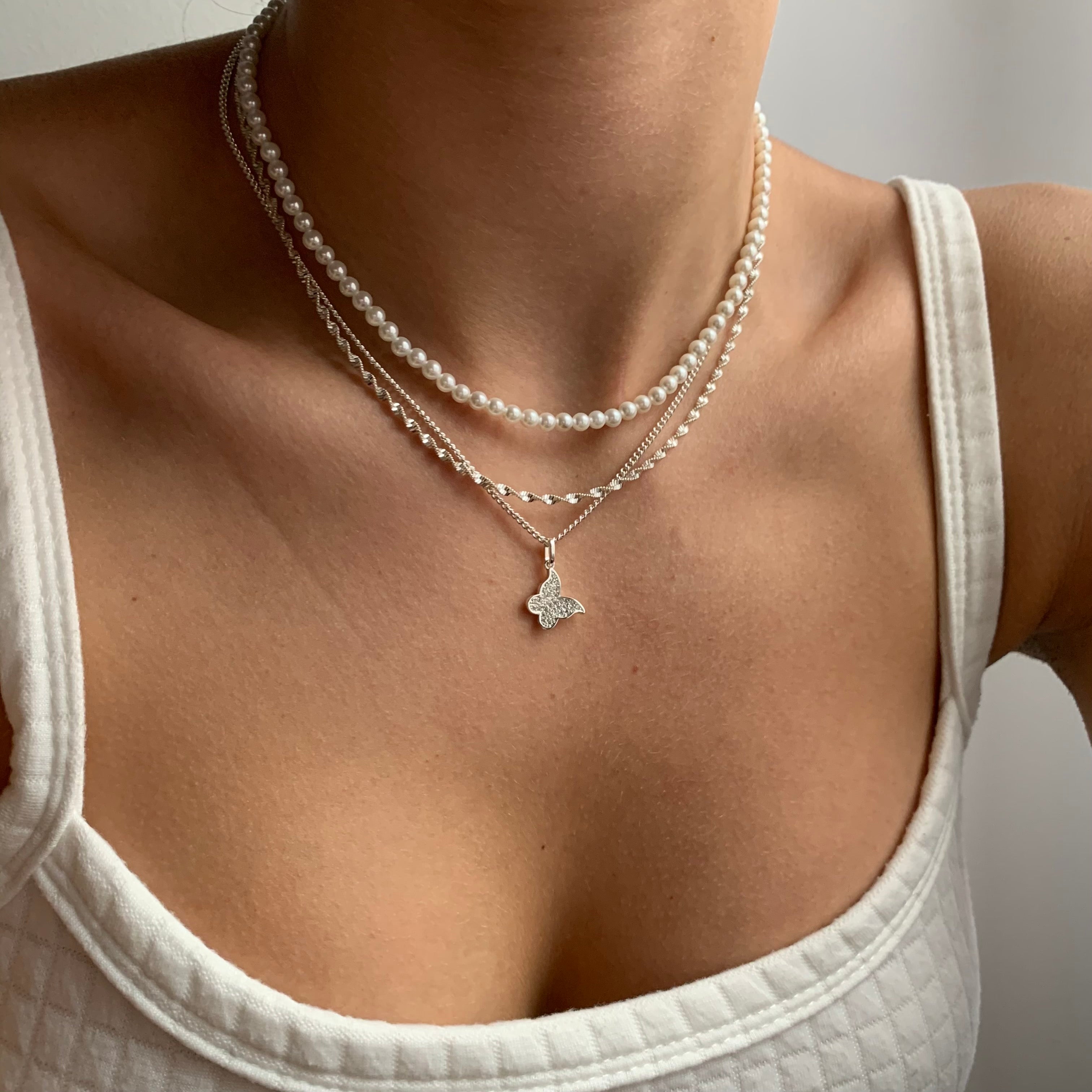 Collier Torsadé Double