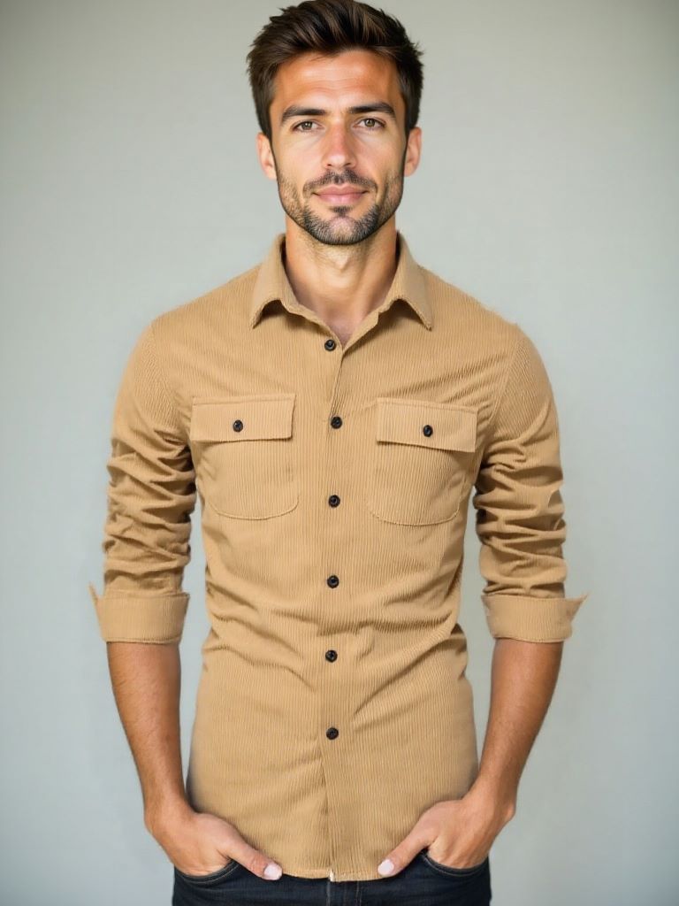 Leviana Classic Corduroy Shirt