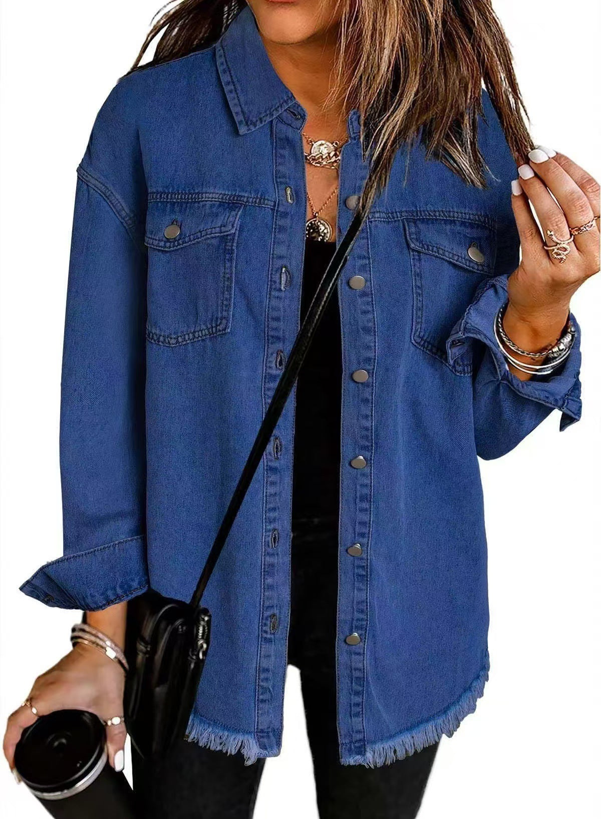 Stefania | Veste en Jean au Style Intemporel