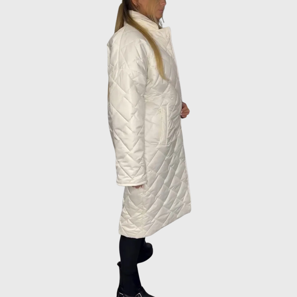 Valérie - Manteau matelassé réversible