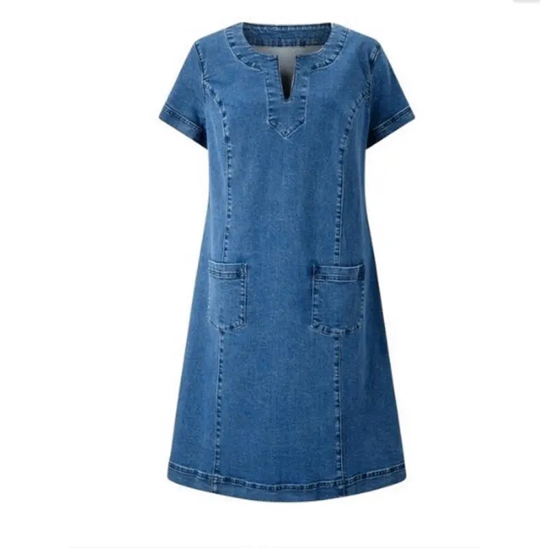 Leviana | Soft Denim Dress