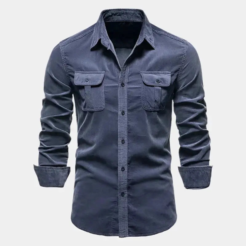 Leviana Men's Lightweight Cotton Casual Shirt