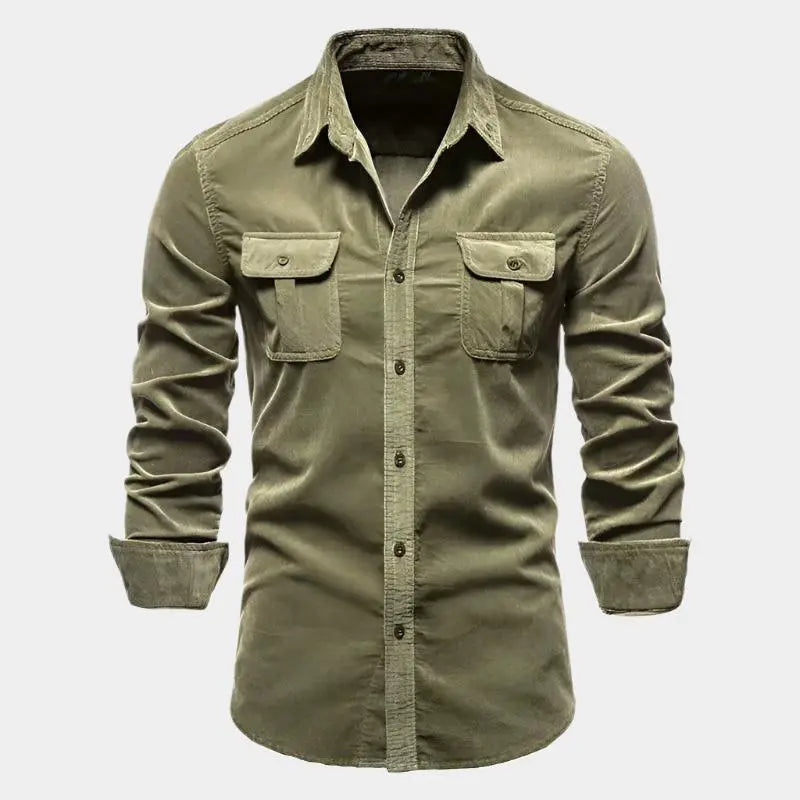 Leviana Men's Lightweight Cotton Casual Shirt