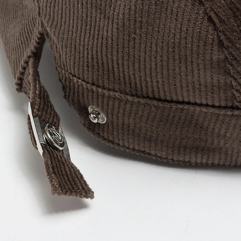 Leviana | Casquette en Velours Côtelé
