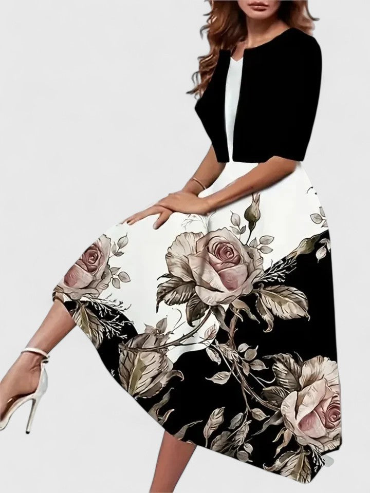 Chantal | Sophisticated Midi Dress