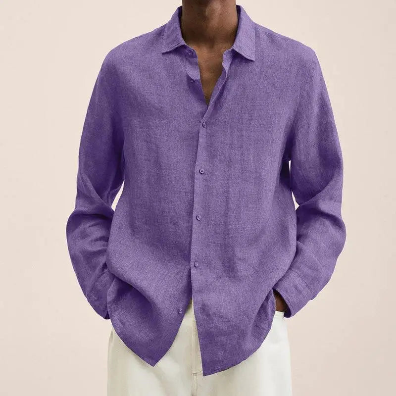Lenoir | Chemise Classique Effet Lin