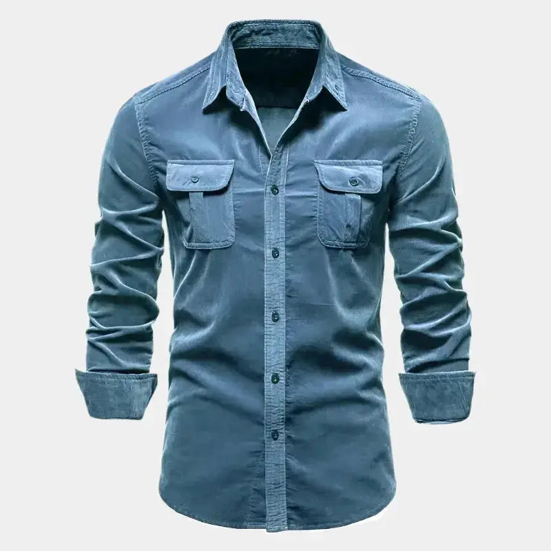 Leviana Men's Lightweight Cotton Casual Shirt