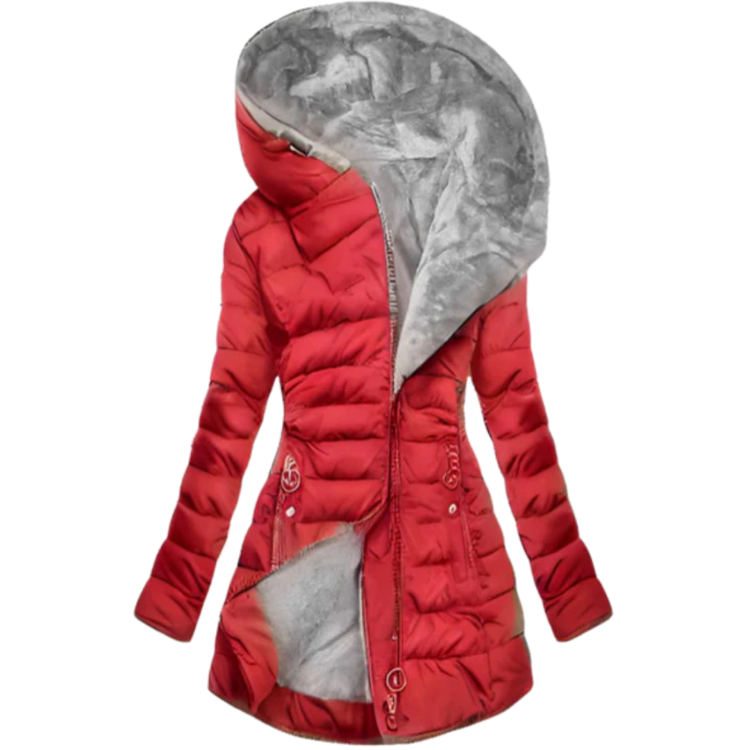 Claudine | Manteau Élégant avec Capuche Oversize