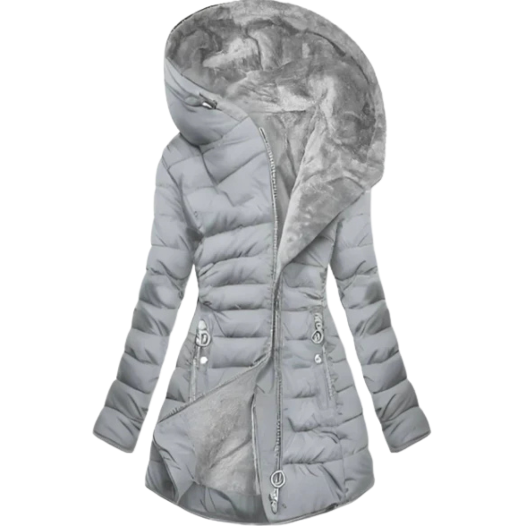 Claudine | Manteau Élégant avec Capuche Oversize