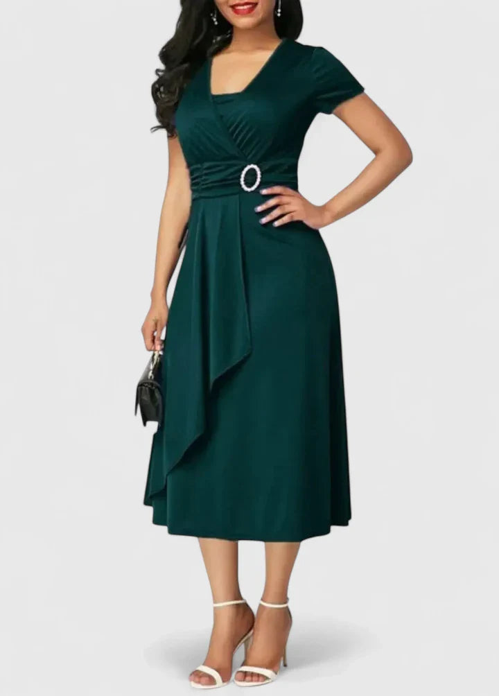 Zhyrelle | Chic Midi Dress