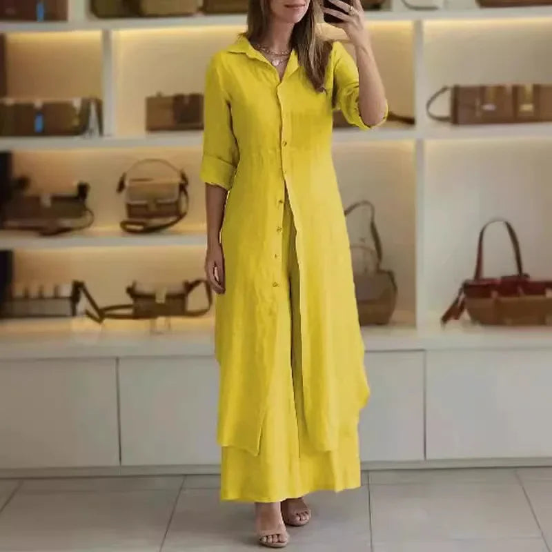 Camille – Duo en lin fluide et raffiné