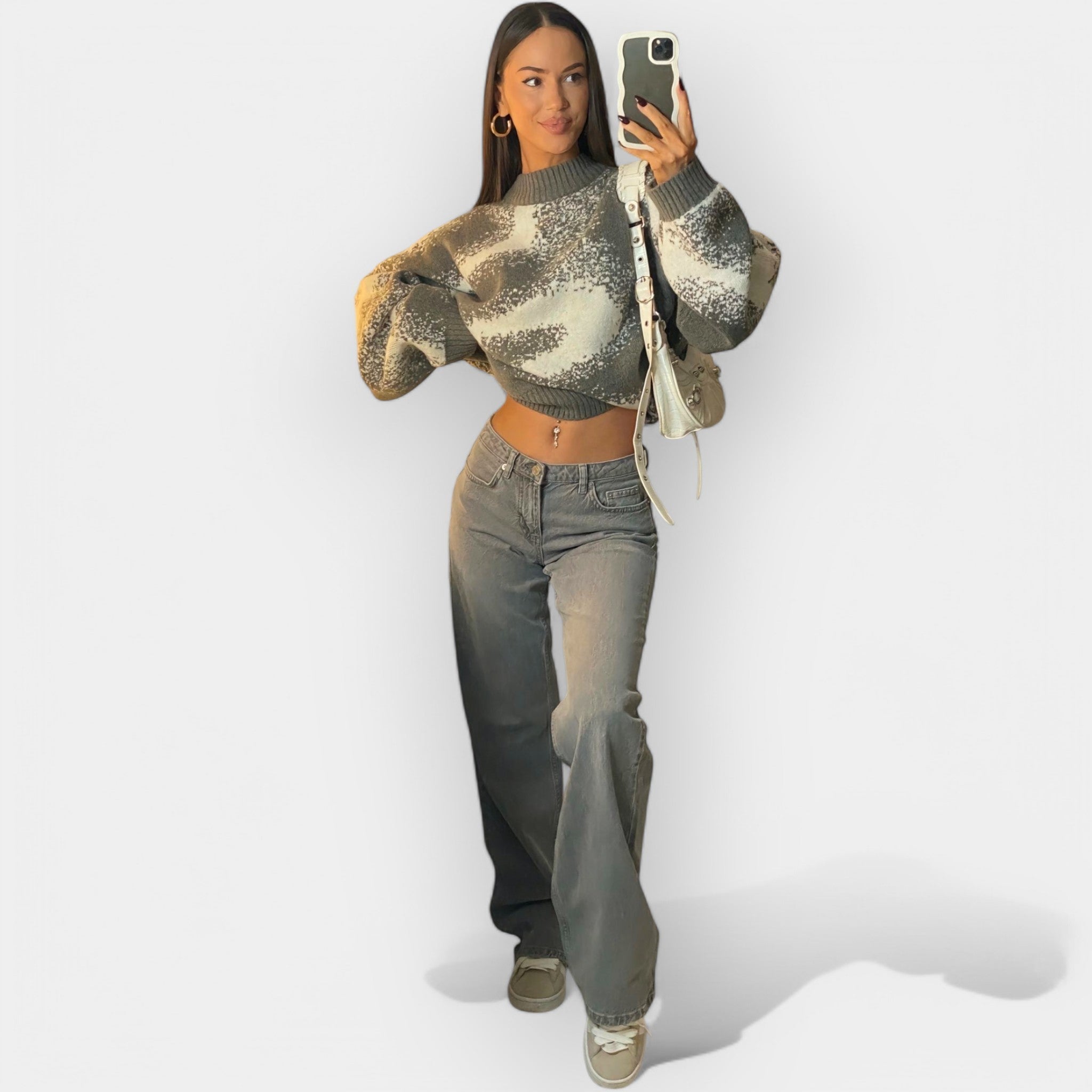 Low-Waist Denim