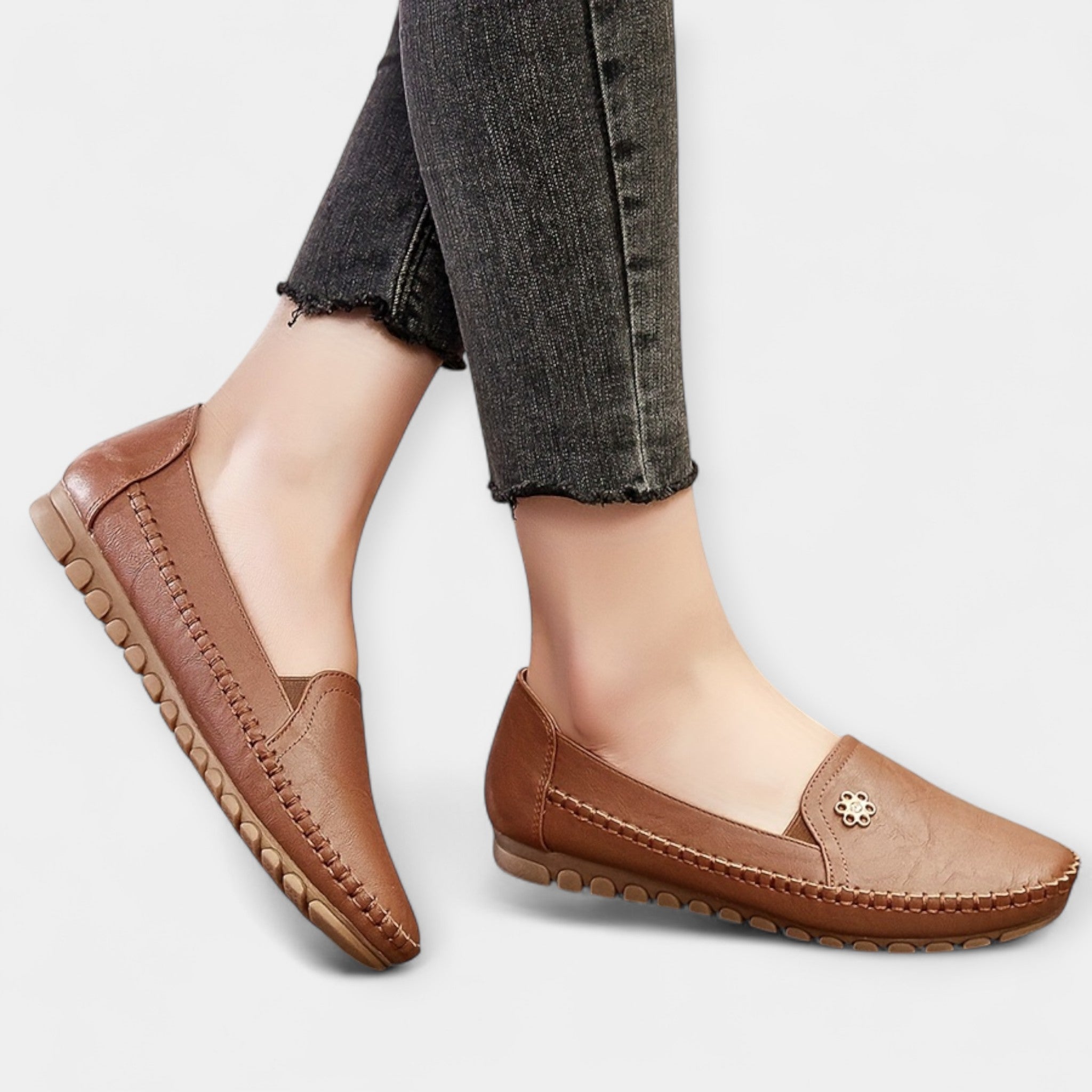 Chaussures Slip-On avec Semelle Souple