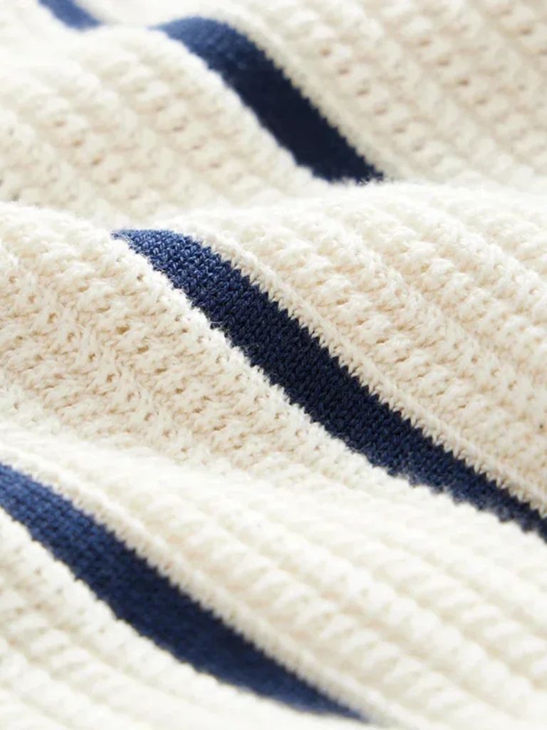 Atlantic Frame Knit Polo – Leviana