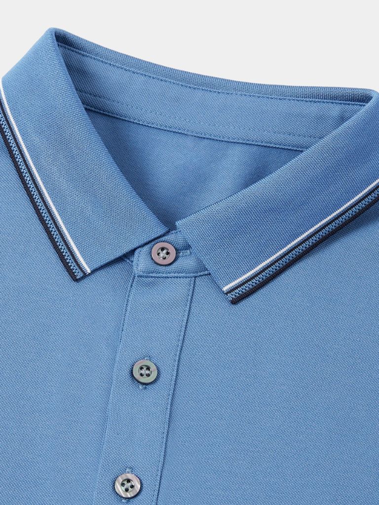 Classic Azure Polo – Leviana