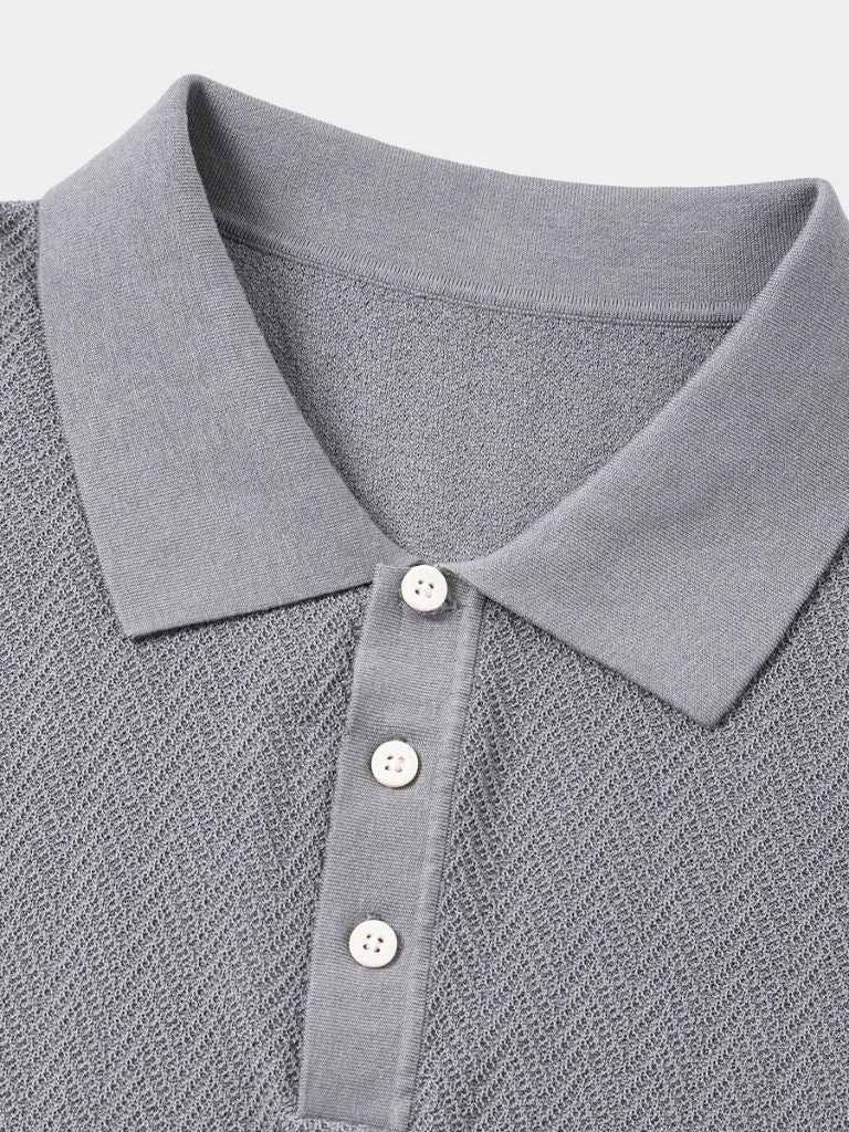 Brownston Knit Polo - Leviana