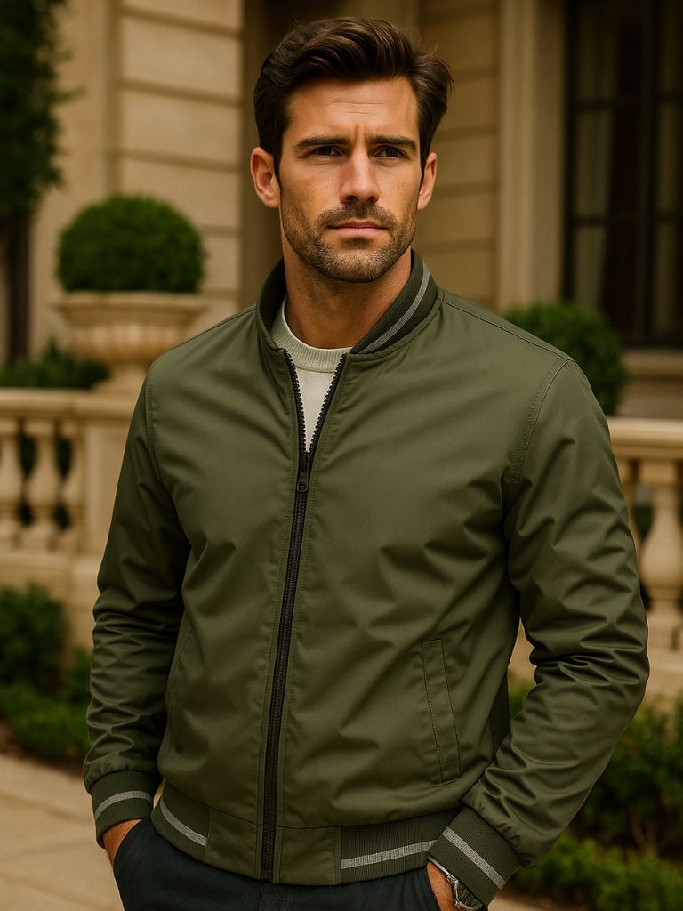 Leviana Casual Bomber Jacket