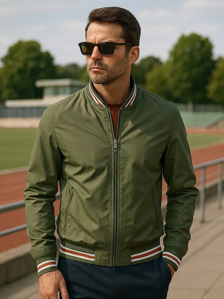 Leviana Casual Bomber Jacket