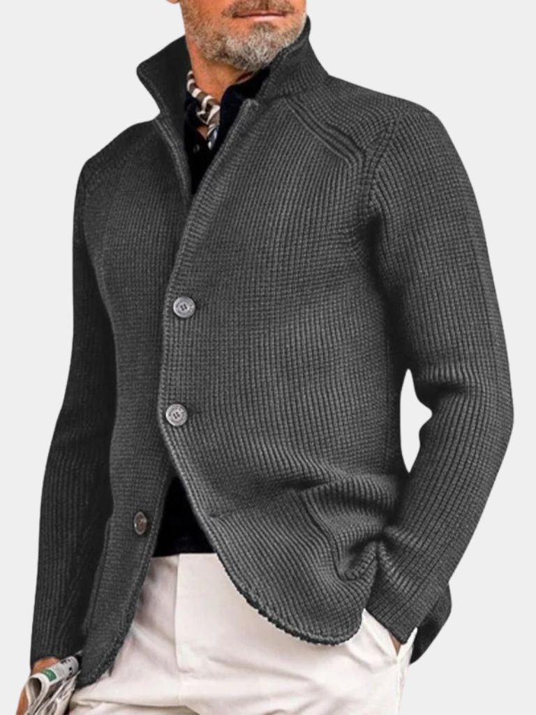 Leviana Classic Heritage Knit Jacket with Button Detail