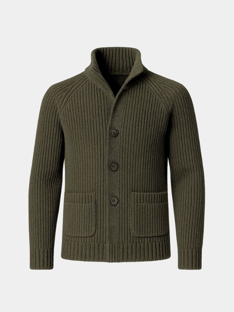 Leviana Classic Heritage Knit Jacket with Button Detail