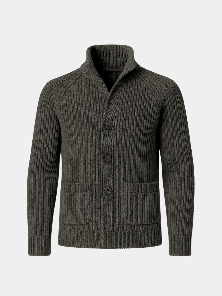 Leviana Classic Heritage Knit Jacket with Button Detail