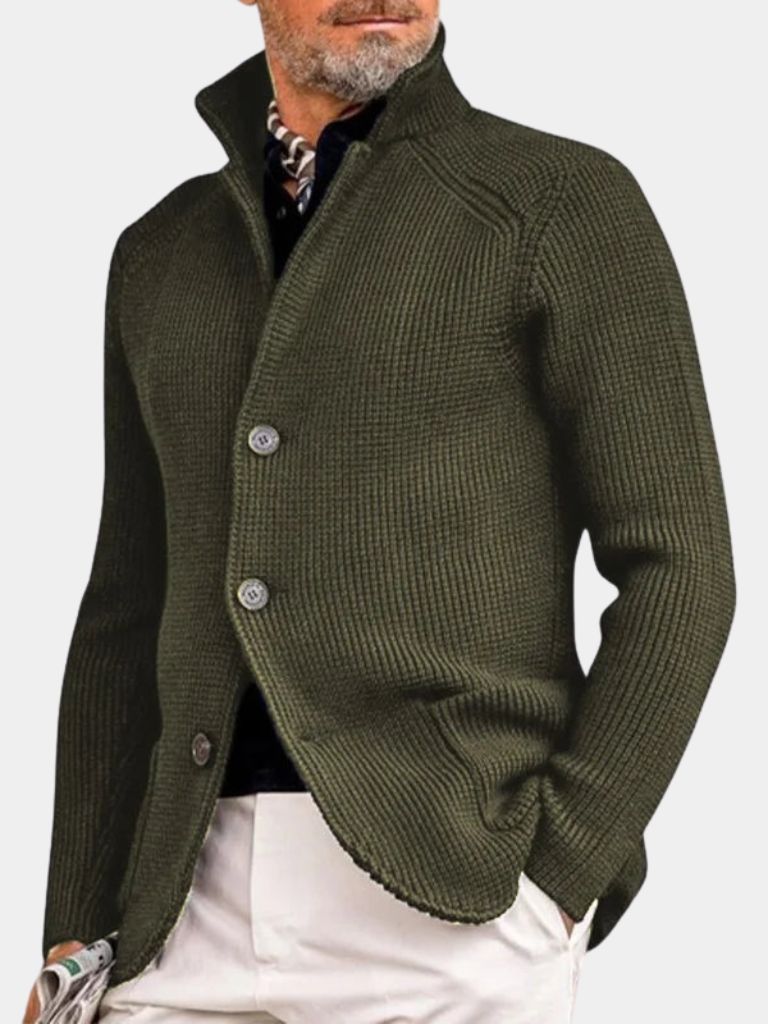 Leviana Classic Heritage Knit Jacket with Button Detail