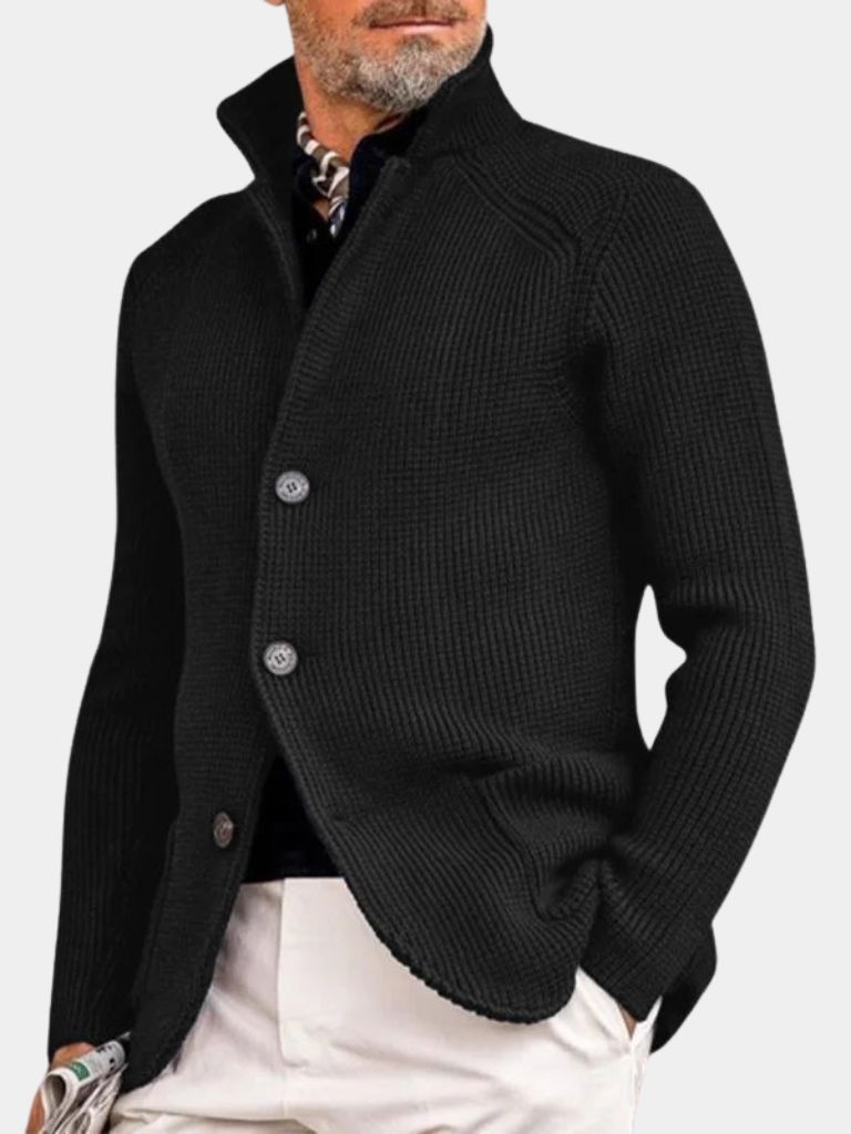Leviana Classic Heritage Knit Jacket with Button Detail