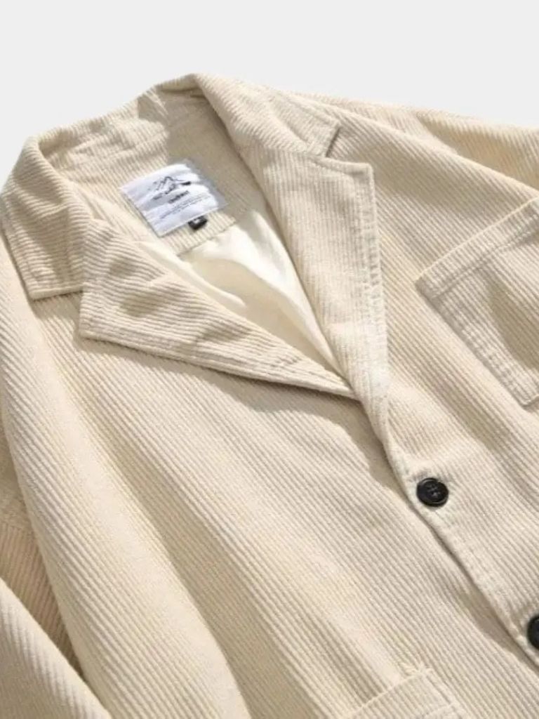 Leviana Winter Corduroy Blazer