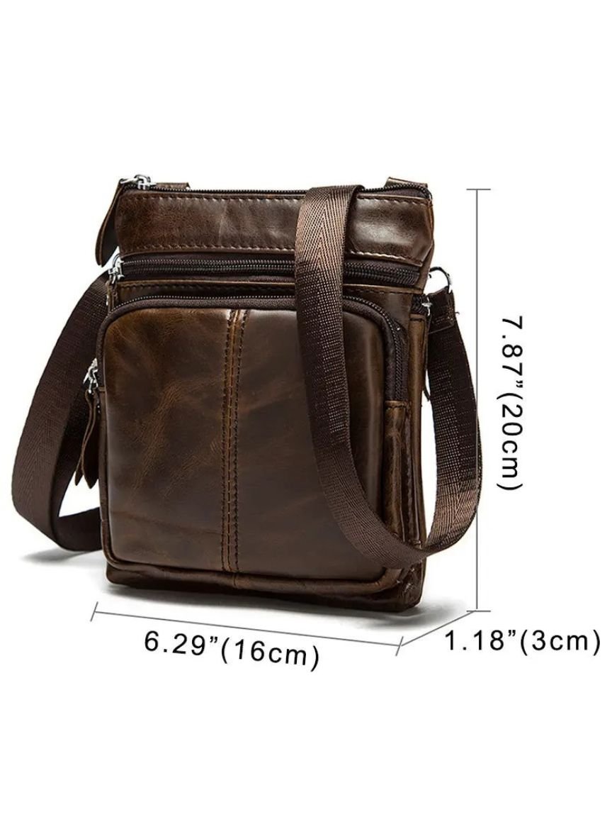 Leviana Leather Crossbody Bag