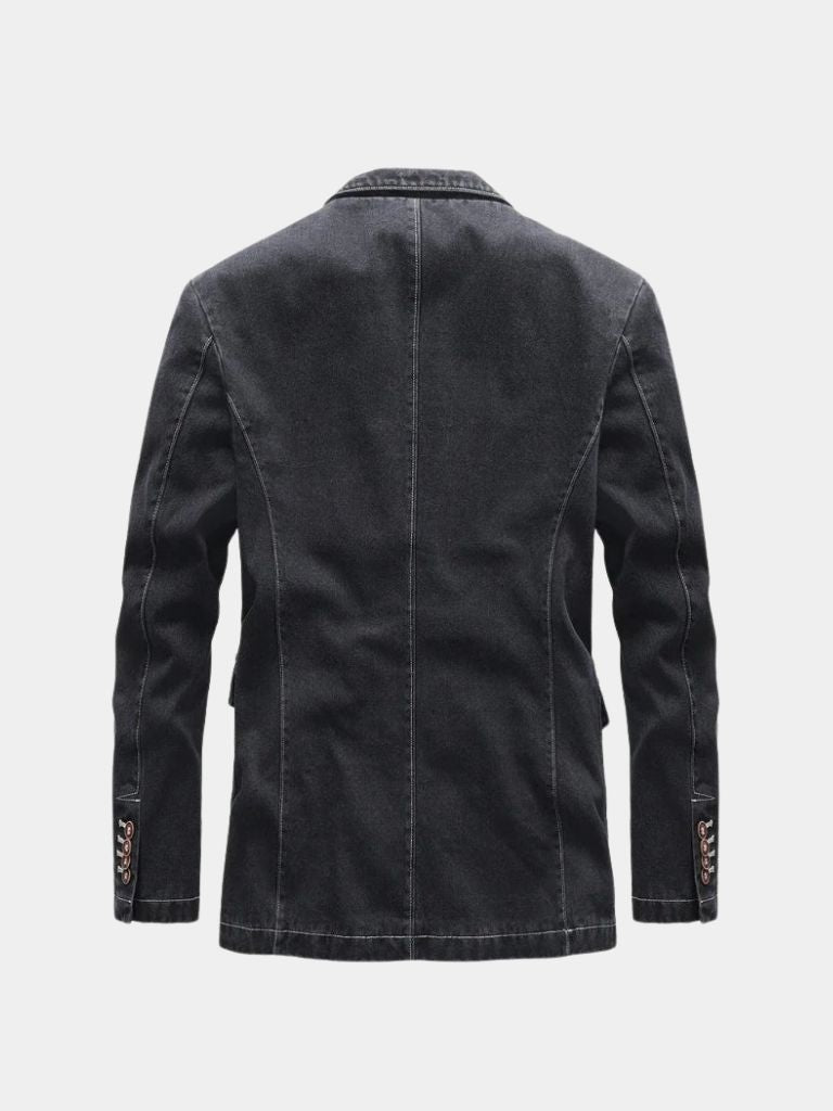 Leviana Covenant Denim Blazer Jacket
