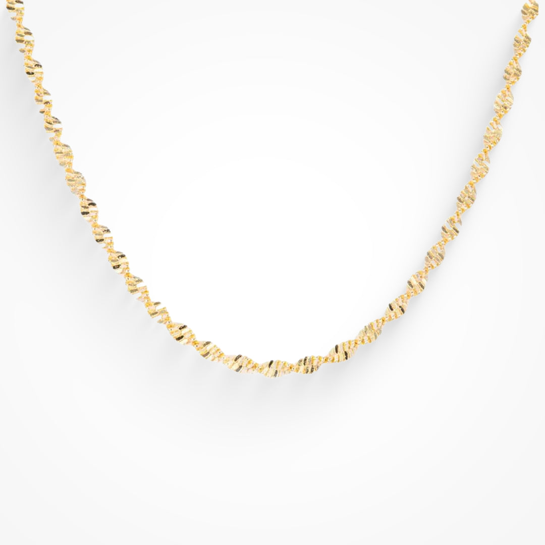 Collier Torsadé Double